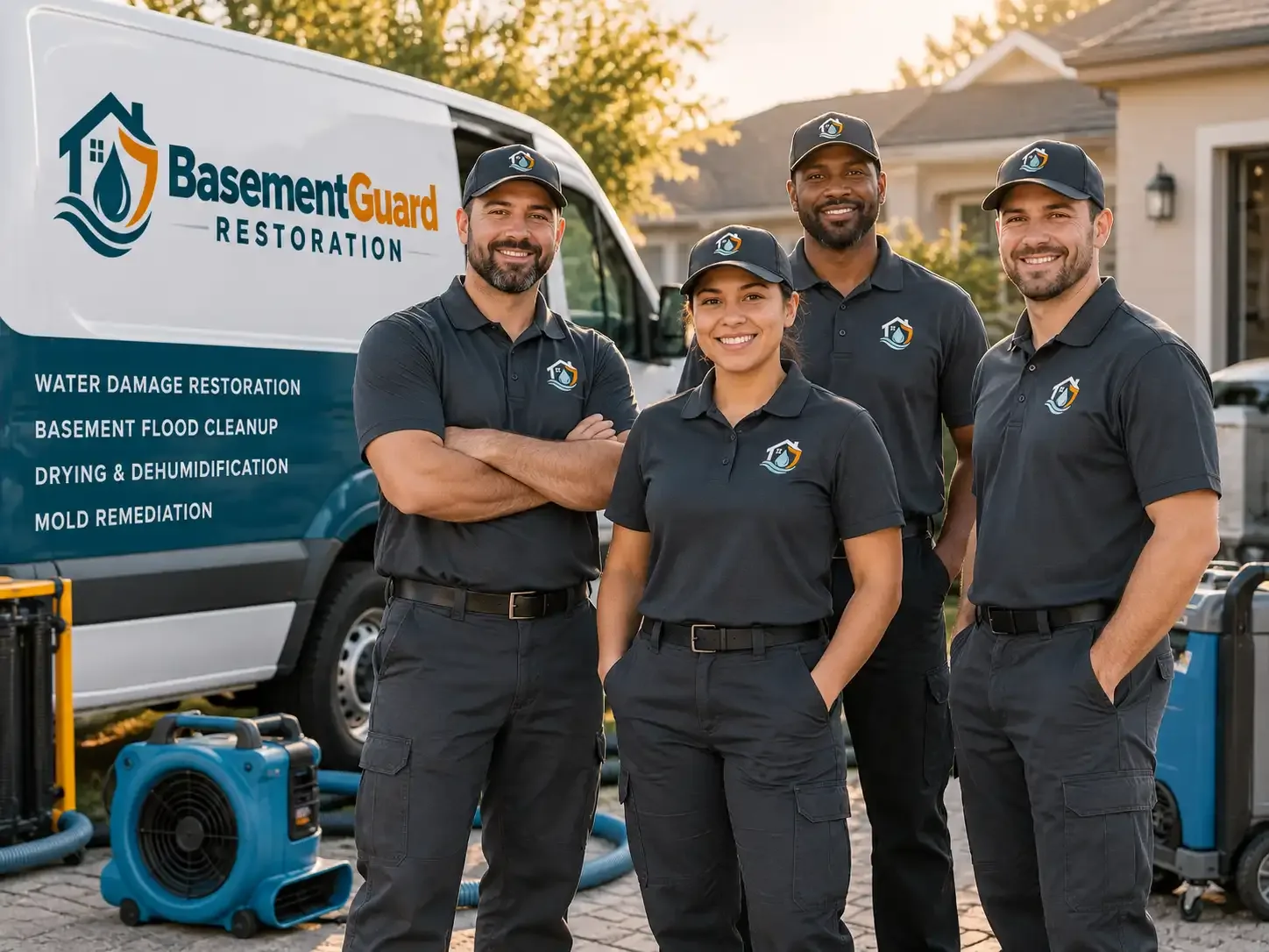 Basement Water Damage Restoration company in Mentcle, PA